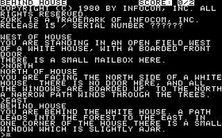 Zork I - The Great Underground Empire Screenshot 1